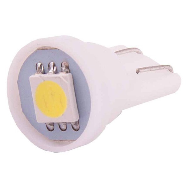 Лампа габарит. 12V W5W T10 1 SMD без цок. W2.1x9.5d