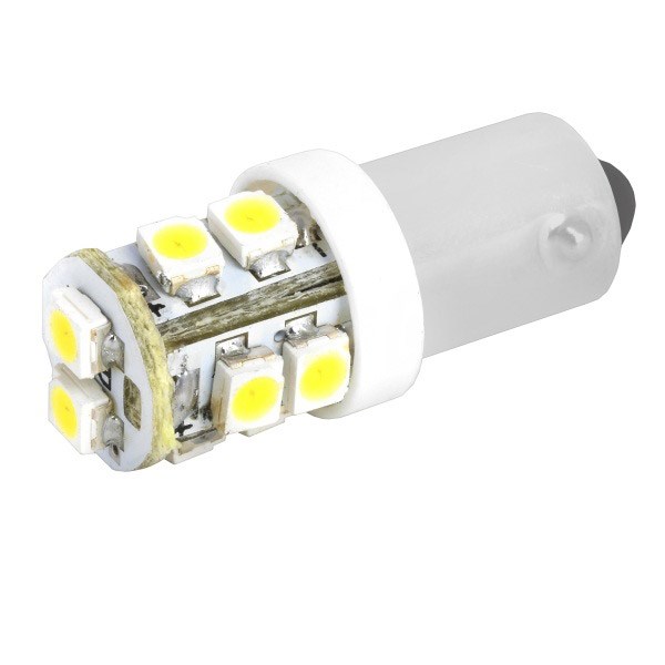 Лампа габарит. 12V T4W T8.5 10 SMD с цок. BA9s (к-т 2 шт)