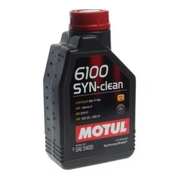 Масло моторное MOTUL 6100 Syn-Clean 5W30 SN C3 (1л.) синтетическое