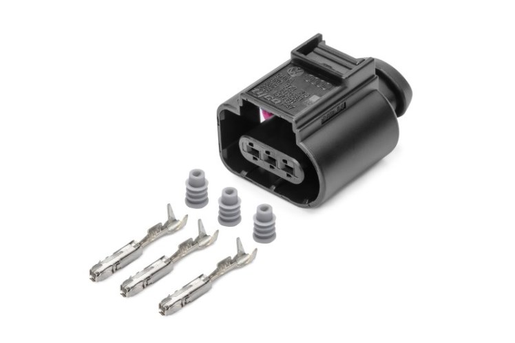 Разъем 8K0973703 (3pin) 3 контакта датчика давления кондиционера для Audi, Seat, Volkswagen.