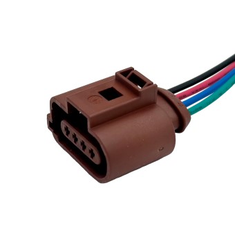 Разъем 6Q0973704A (4pin) 4 контакта датчика кислорода для Audi, Seat, Skoda, Volkswagen