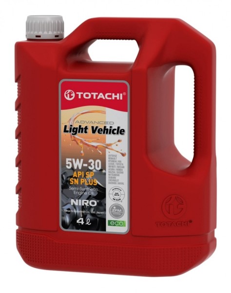 Масло моторное TOTACHI NIRO LV 5W30 SP (4л.) полусинтетическое.
