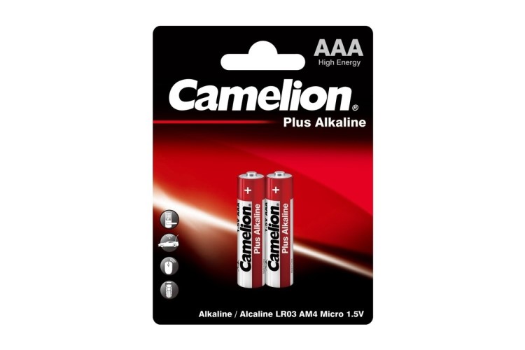 Батарейка AAA LR03 Alkaline 2 шт в блистере