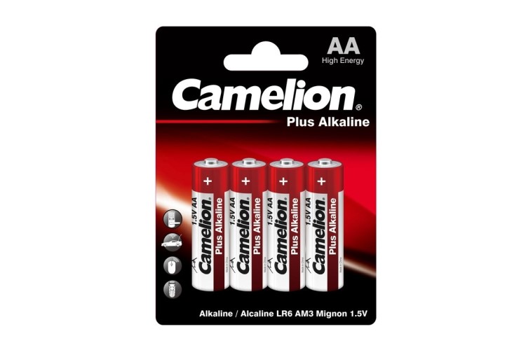 Батарейка AA LR6 Alkaline 4 шт в блистере