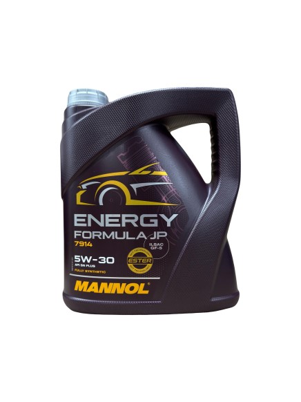 Масло моторное MANNOL Energy Formula 7914 JP 5W30 SN/GF-5 (4л.) синтетическое