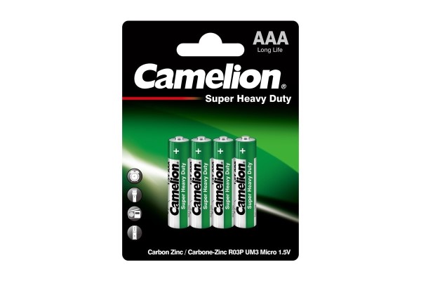 Батарейка AAA R03 4 шт в блистере Super Heavy Duty