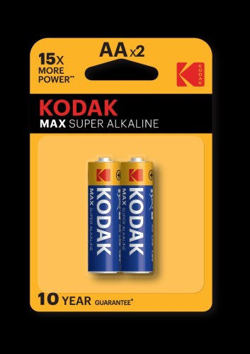 Батарейка AA LR6 Alkaline 2 шт в блистере MAX Super