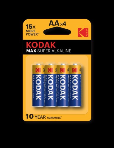 Батарейка AA LR6 Alkaline 4 шт в блистере MAX Super