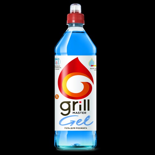 Гель для розжига  GRILL MASTER  1 л.
