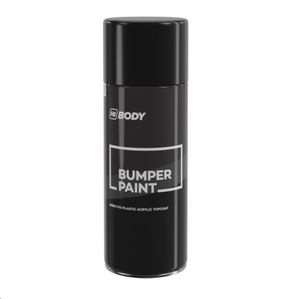 Краска спрей для бамперов 400 мл черный Body №4 Bumper Paint
