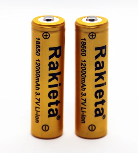 Батарейка аккумуляторная литиевая 18650  Rakieta  12000 mAh 3.7v li-ion