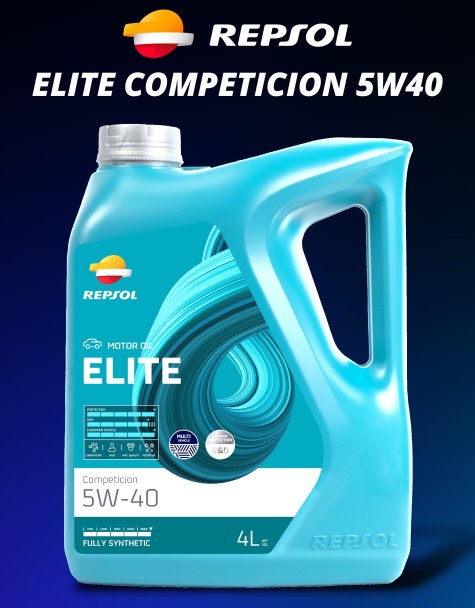 Масло моторное REPSOL Elite Competicion 5W40 SN A3/B4 (4л.) синтетическое