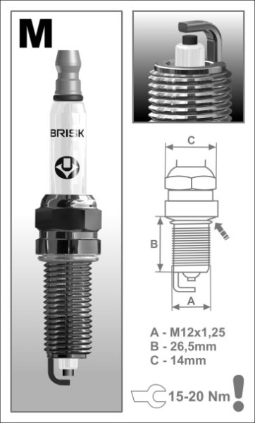 Свечи  SUPER  MR14LC-1 /Vesta, XRay, Renault, Nissan, с дв. H4M/ M12 и.у.