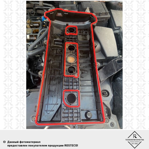 Прокладка кл.крыш. Ford Focus Mazda 6 (силикон)