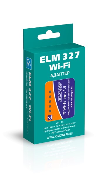 Адаптер для диагностики универсальный OBDII ELМ 327 /Wi-fi/ V 1.5
