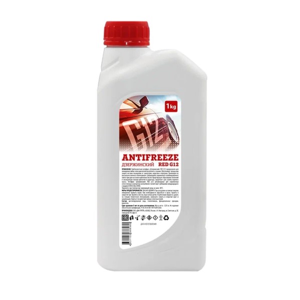 Антифриз  Дзержинский  G-12 -20С (1 кг.) красный