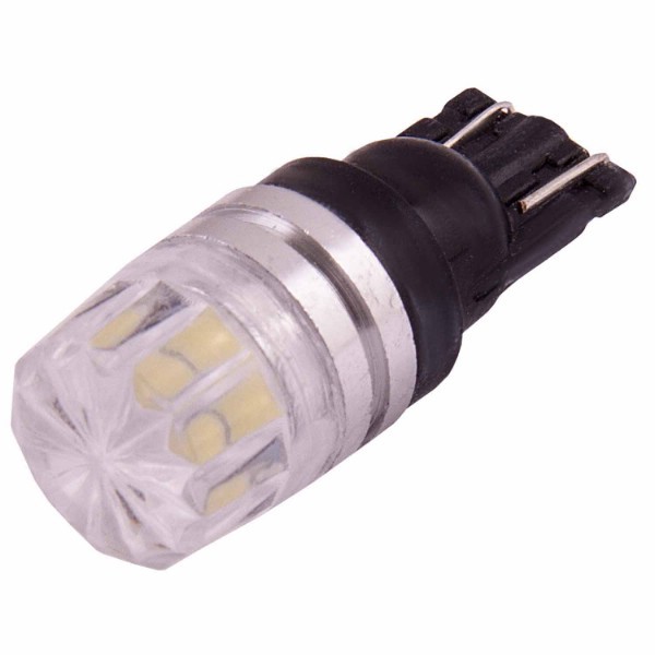 Лампа габарит. 12V W5W T10 1 COB без цок. W2.1x9.5d (к-т 2 шт)