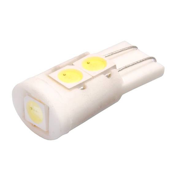 Лампа габарит. 12V W5W T10 5 SMD без цок. W2.1x9.5d (к-т 2 шт)