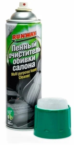 Очиститель обивки салона велюра и ковров 650 мл (аэрозоль пенный)