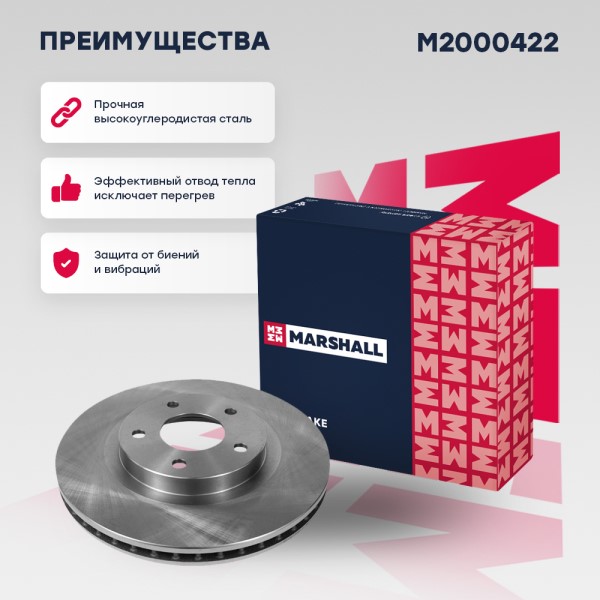 Диск тормозной передний Nissan Qashqai Juke X-Trail T31 Renault Koleos (296x26) вент.
