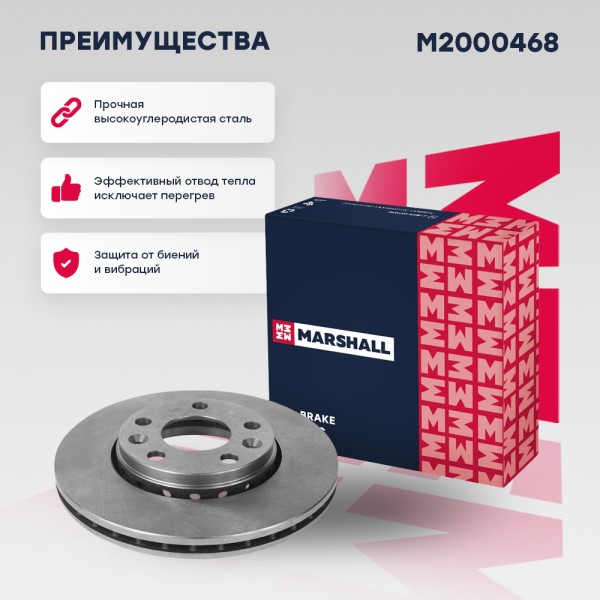 Диск тормозной передний Renault Fluence 10- Duster 11- вент. (280х24)