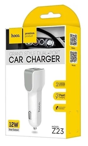 Зарядное устр-во в прикур. 2 USB 2.4A