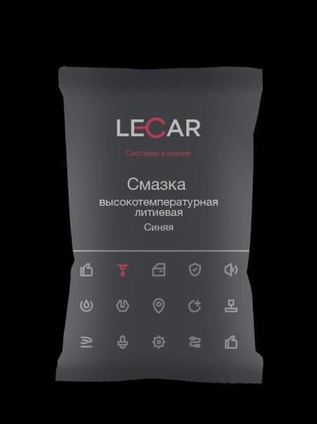 Смазка литиевая 80 гр синяя (стик пакет)