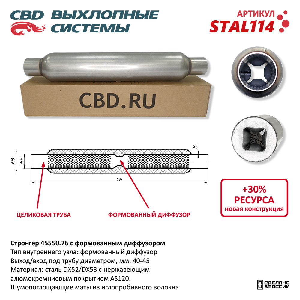 Стронгер 45550.76 с перфорированным диффузором