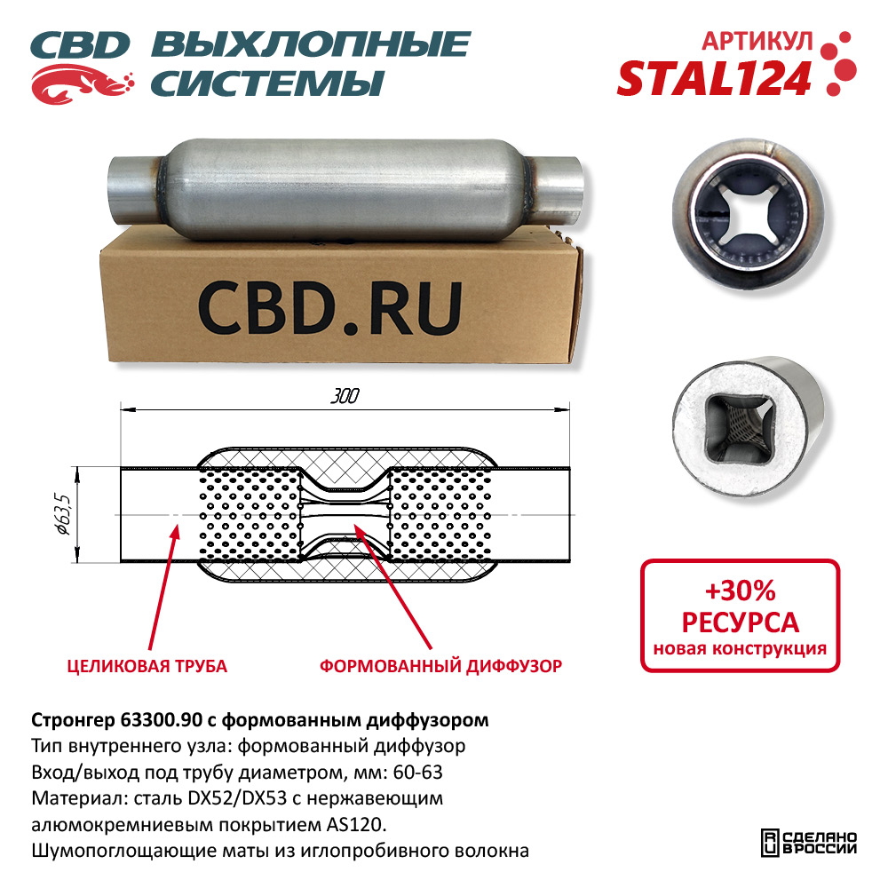 Стронгер 65300.90 с перфорированным диффузором