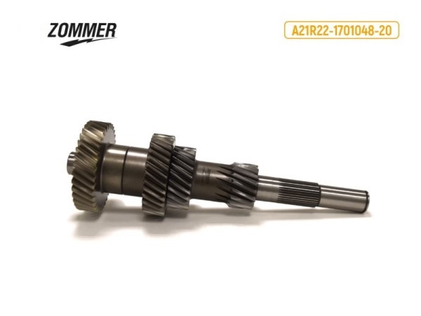 Кор. /Г-3302 NEXT дв. Cummins КПП 330Н*м/ Вал промежут. укор. длина шлицевой L=55мм (35 зуб.) н/о