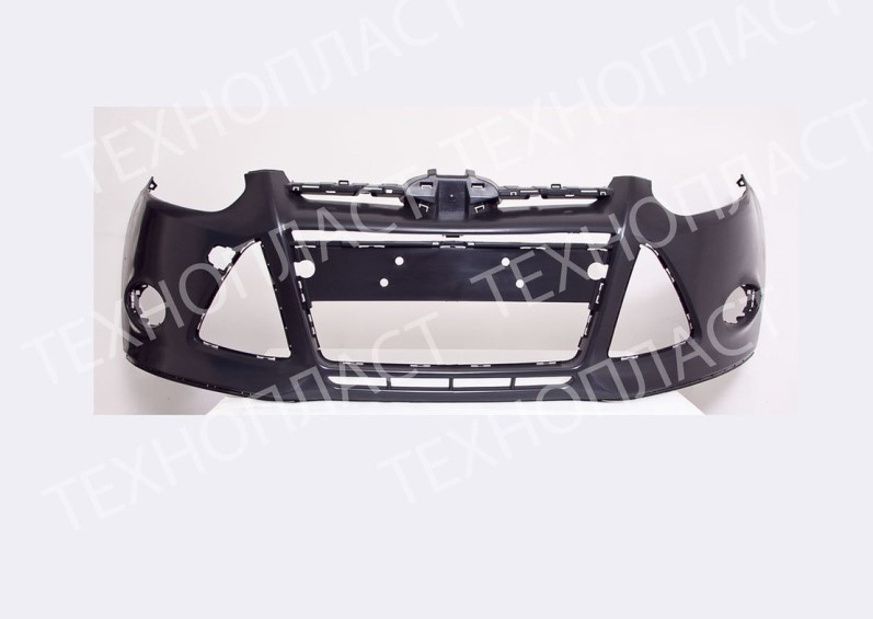 Бампер Ford Focus III перед. с 2011 г. (без отв. под омыв.)
