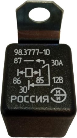 Реле стартера /2108-10, Г-3302, УАЗ/ 4-х конт. (90.3747-10) универ.