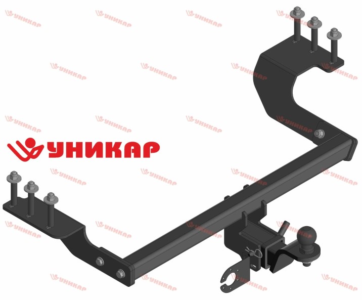 Фаркоп Haval M6 II поколение с 2021 г. (без электрики) под квадратное дышло