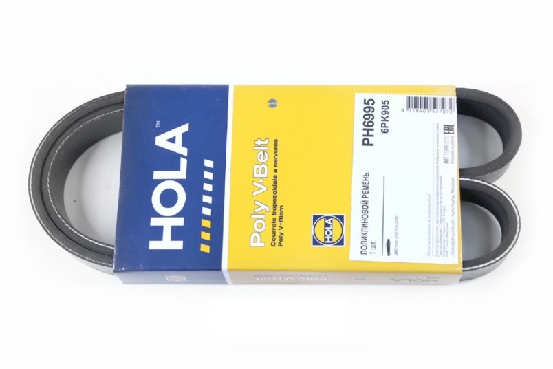 Ремень генератора Audi A3 Skoda Octavia 1.9 Citroen C3/4/5 Peugeot 207/208/308/508 /6PK905/
