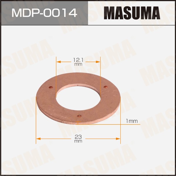 Шайба под форсунки Nissan Almera 12.1х22.9x1