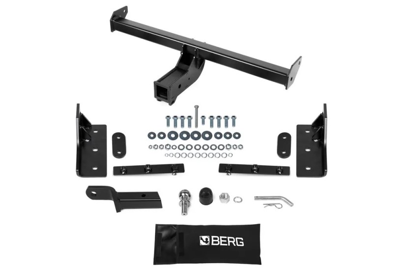 Фаркоп Chery Tiggo 7 Pro с 2020 г./7 Pro Max с 2022 г. Exeed LX с 2022 г. под квадратное дышло (без электрики)