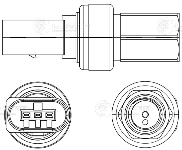 Датчик давл. кондиц. Volkswagen Polo Sedan (11-) Skoda Rapid (13-)