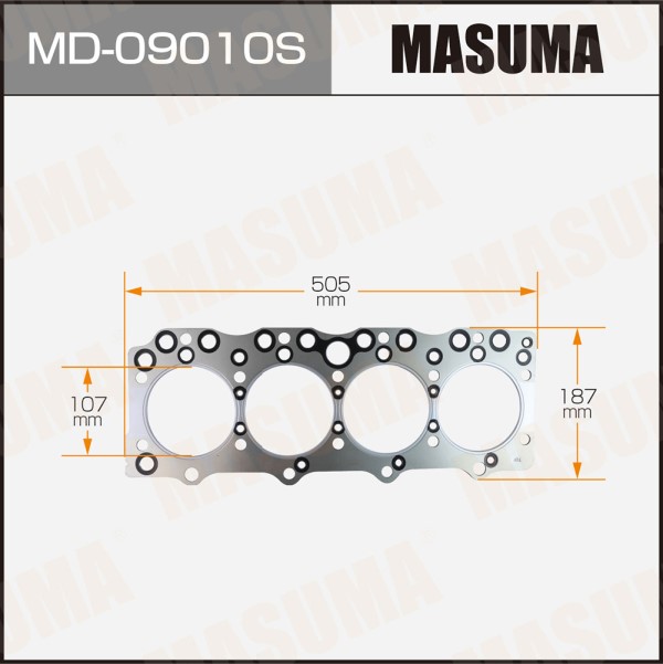 Прокладка ГБЦ Isuzu 4BE1