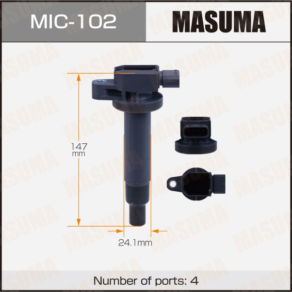 Модуль зажигания Toyota Corolla (13-) Vitz (00-) 1.0i/1.5i /наконечник/