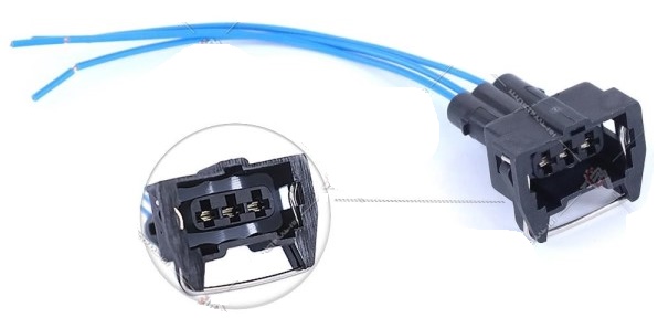 Разъем 12162547 (3pin) 3 контакта датч. скорости, датч. Холла, датч. полож. дрос. заслонки, распредвала, холостого хода