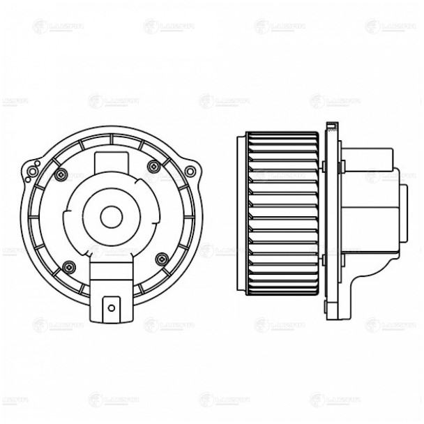 Мотор печки Geely Emgrand EC7 (09-) Lifan Solano (10-) X60 (12-)