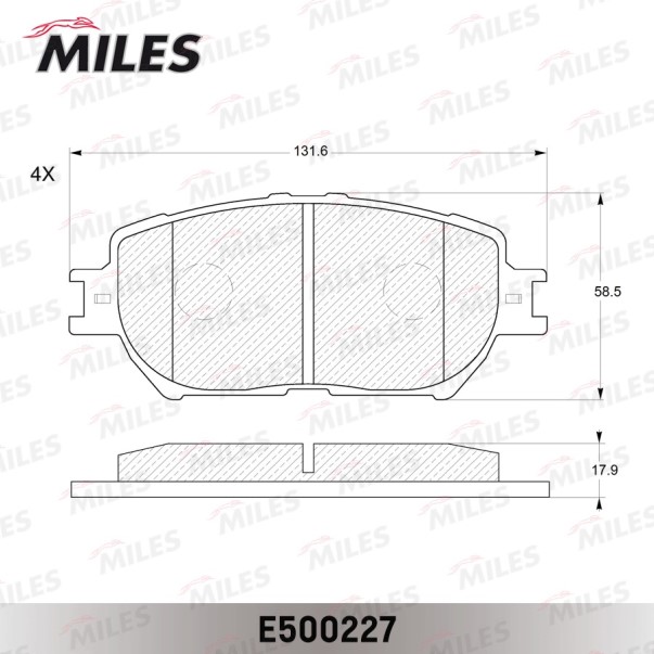 Колодка торм. Toyota Camry V30 перед.