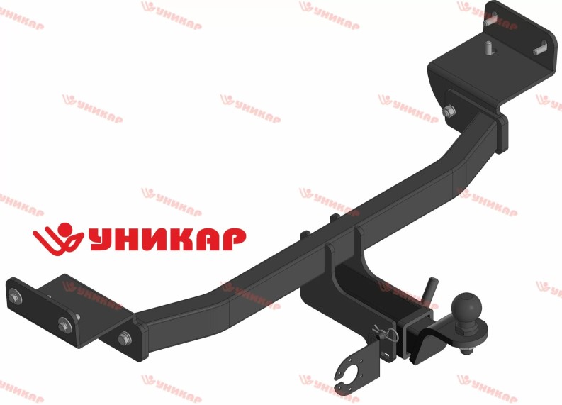 Фаркоп Hyundai Tucson IV с 2020г. Kia Sportage V с 2020 г. (без электрики) под квадратное дышло