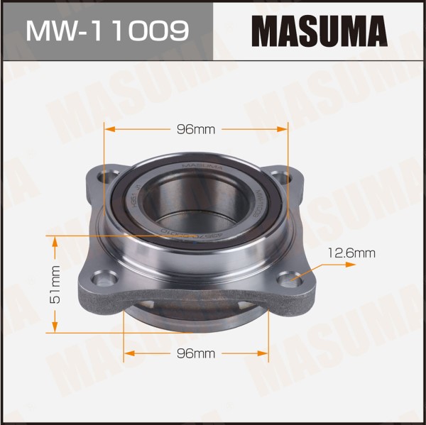 Подшипник ступицы Toyota Land Cruiser Prado J120/150 Lexus GX460 перед. c ABS