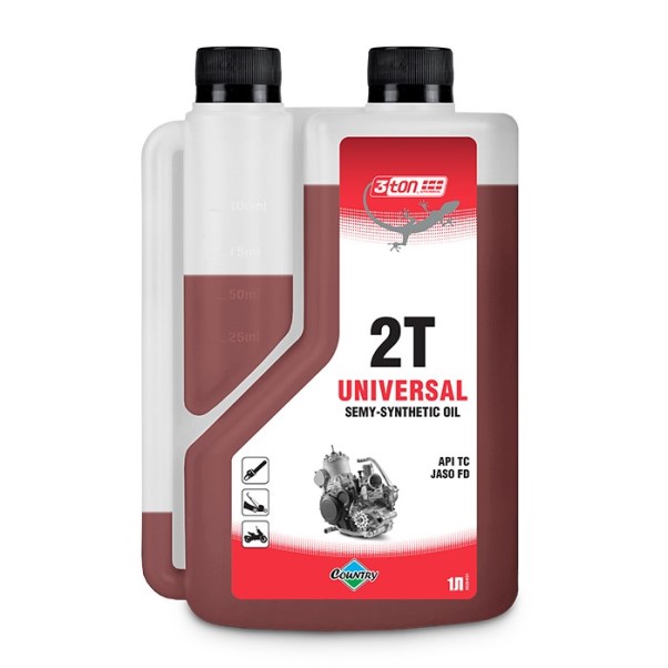 СпецМасло 3Ton 2Т UNIVERSAL (1л.) полусинтетическое (с дозатором)