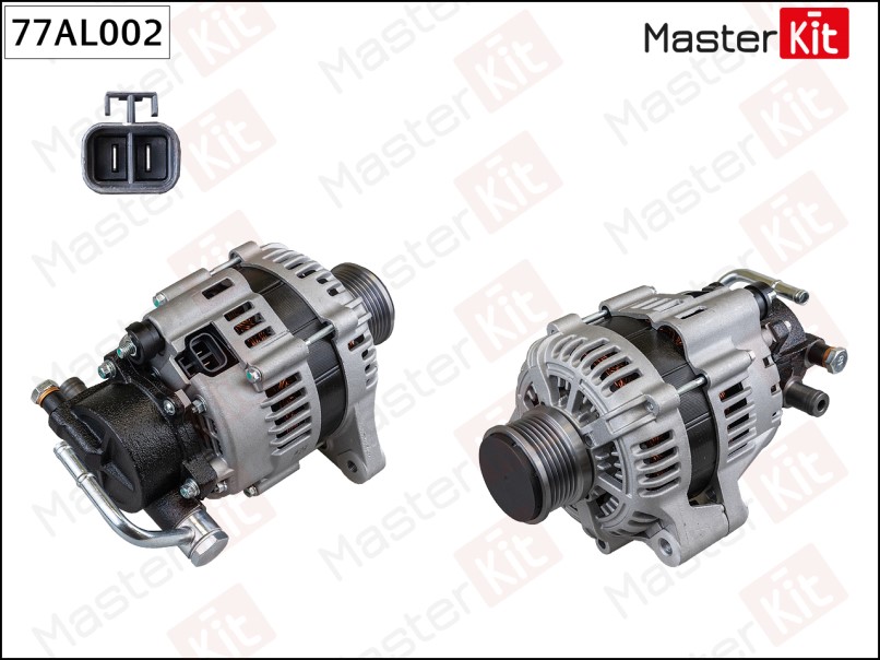 Генератор Hyundai Santa Fe I (01-) Tucson (04-) Kia Sportage II (04-) 120A