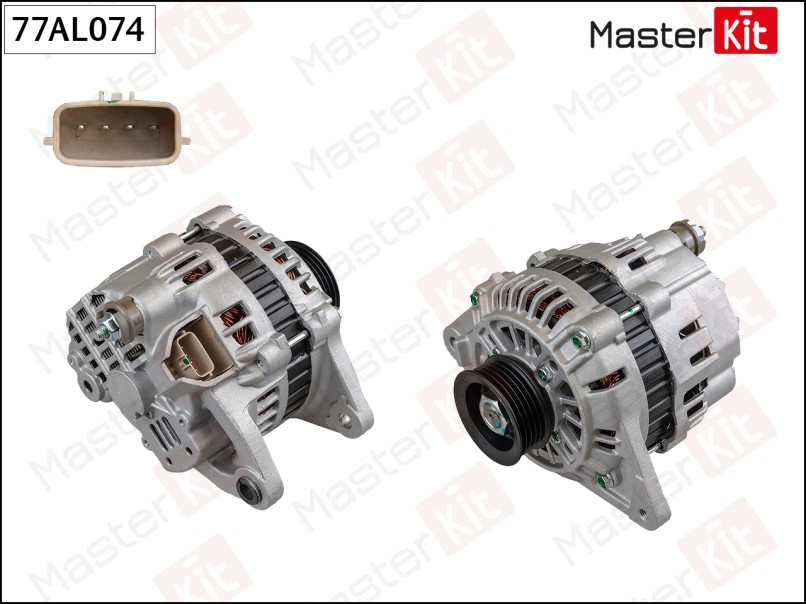 Генератор Mitsubishi Lancer IX (03-) 1.6I 80A