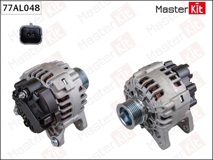 Генератор Renault Logan (04-) Duster (10-) Sandero (09-) Lada Largus (12-) 95А