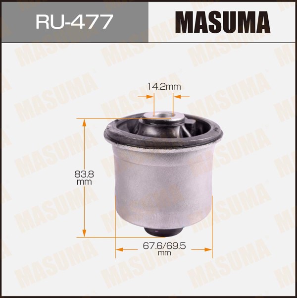 Сайлентблок задн. балки Toyota Corolla E15/E18