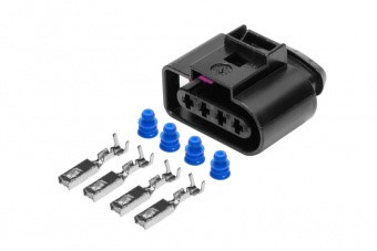 Разъем 4B0973724 4-х контактный катушки зажигания VAG /к катушкам - ZX7068, ZX7072/ без проводов